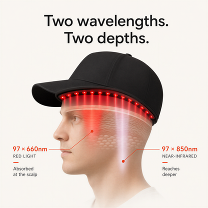 ReviveCap™ — Red Light Therapy Cap