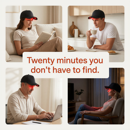 ReviveCap™ — Red Light Therapy Cap